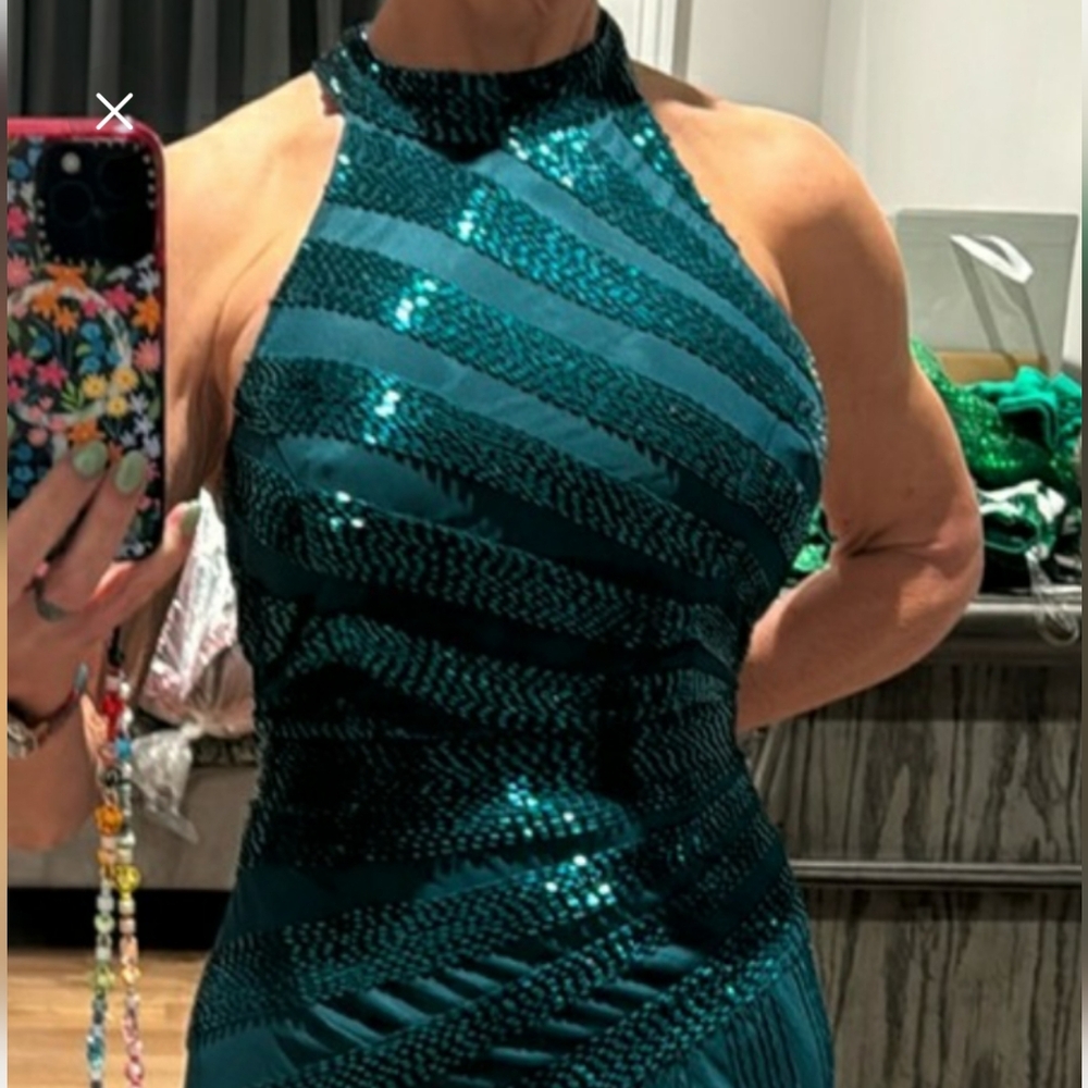 Green Prom/Wedding guest/Formal Occasion Dress St. PATRICK'S DAY